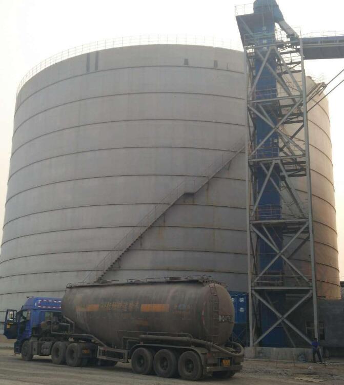 蒙山5万吨钢板库