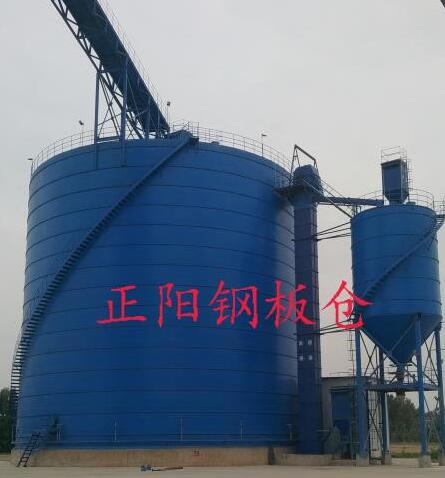 蒙山大型矿粉钢板库
